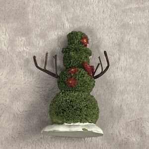 Lemax 2006 Snowman Topiary #64450 Retired Christmas Village Figure Garden